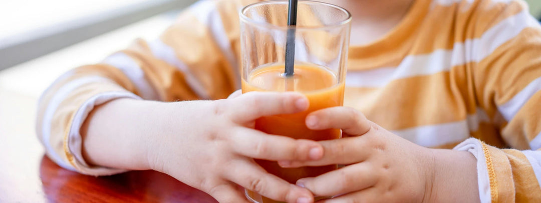 A child looking unwell, representing low immunity and frequent sickness in children. 