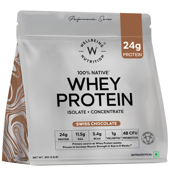 Whey Protein Isolate and Concentrate Swiss Chocolate