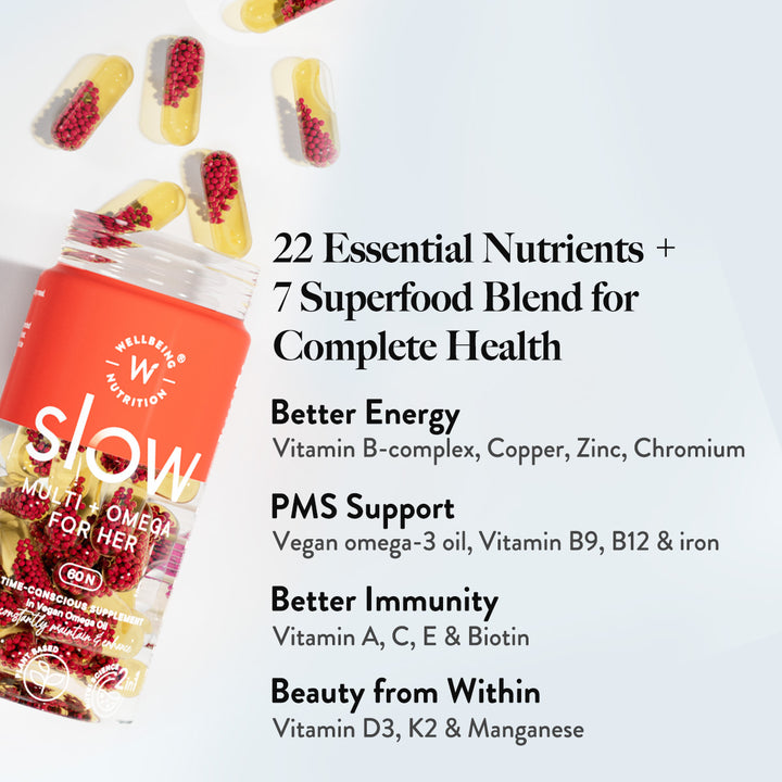 slow release multivitamins for women with essential nutrients