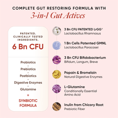 Gut Balance | Leaky Gut & Microbial Balance | For Seniors | 15 Sachets