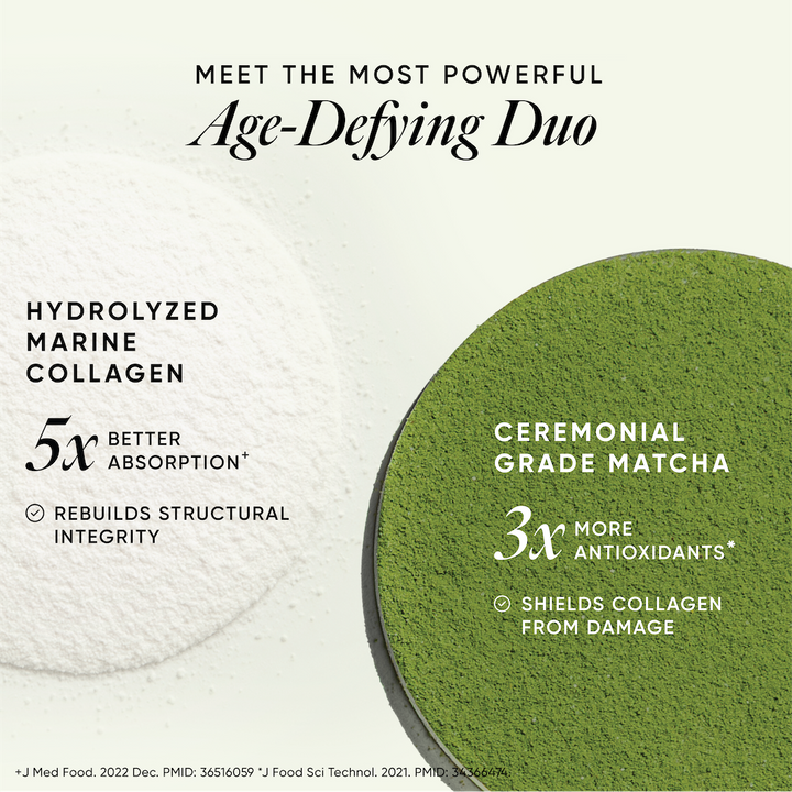 age defying hydrolyzed marine collagen for 5x better absorption