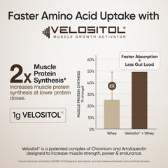 Whey Protein with Velositol