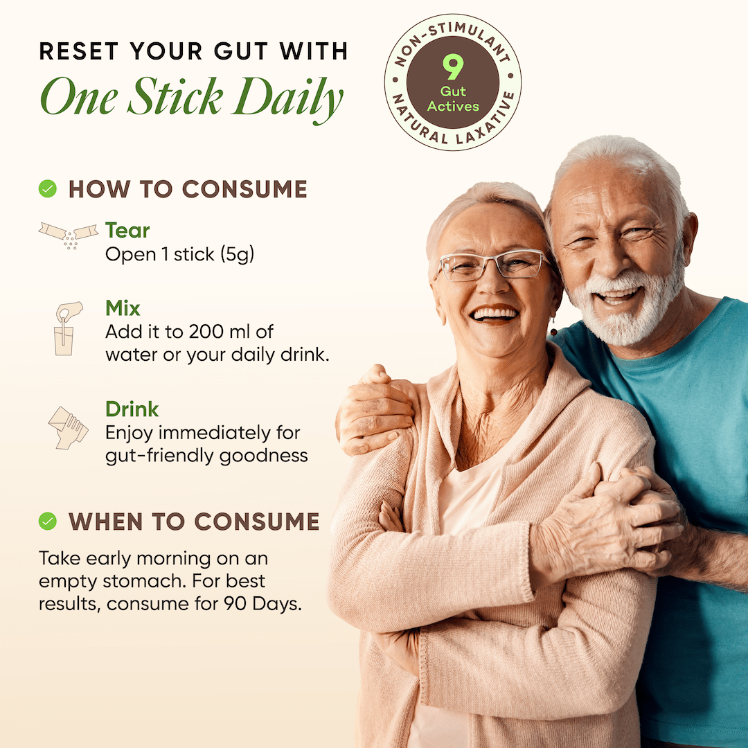 Consti Calm | Constipation Relief & Digestive Comfort | For Seniors | 20 Sachets