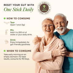 Consti Calm | Constipation Relief & Digestive Comfort | For Seniors | 20 Sachets