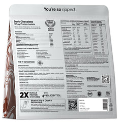 Whey Protein Isolate 26g | 2kg | 4B CFU Probiotics | Dark Chocolate