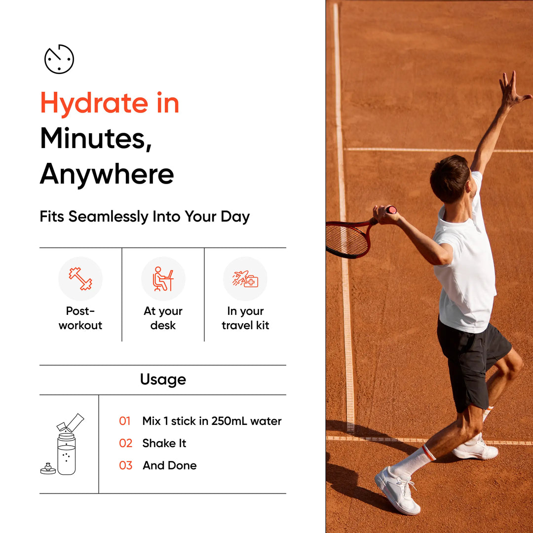 hydrate in minutes with hydrasalt