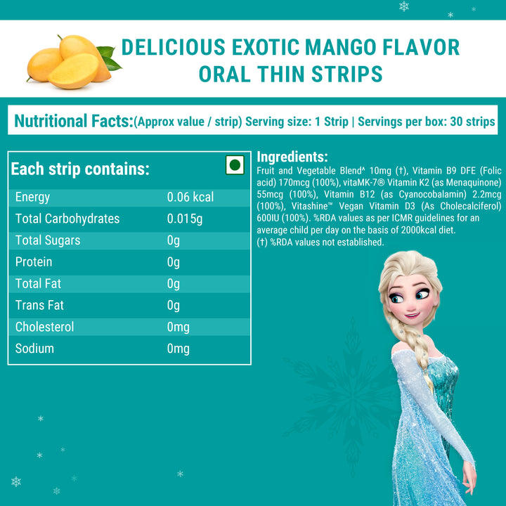 Disney Frozen Natural B12 + D3