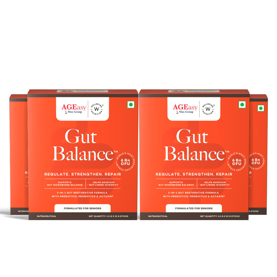Gut Balance | Leaky Gut & Microbial Balance | For Seniors | 15 Sachets