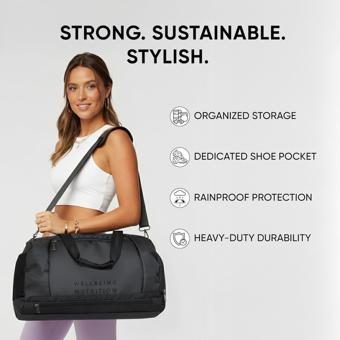 Wellbeing Nutrition Free Gym Bag