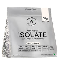 Whey Protein Isolate 31g | 1kg | 4B CFU Probiotics | Unflavoured