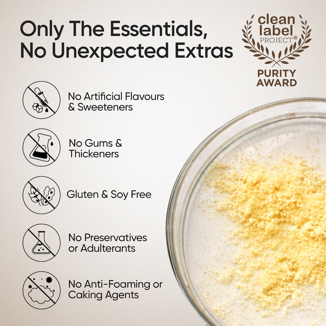 Whey Protein with no unexpected extras