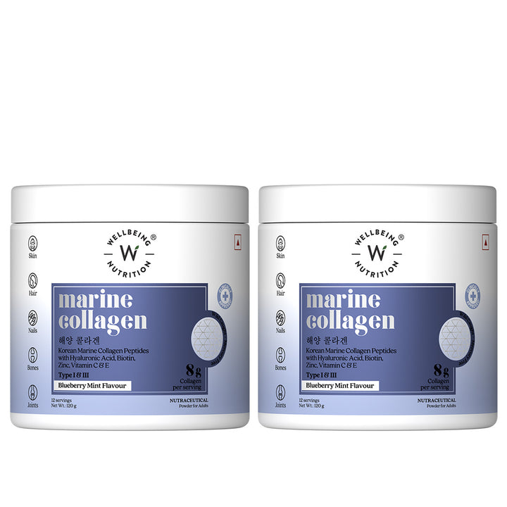 Marine Collagen Blueberry Mint- Pack of 2