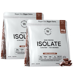 Whey Protein Isolate 26g | 2kg | 4B CFU Probiotics | Dark Chocolate