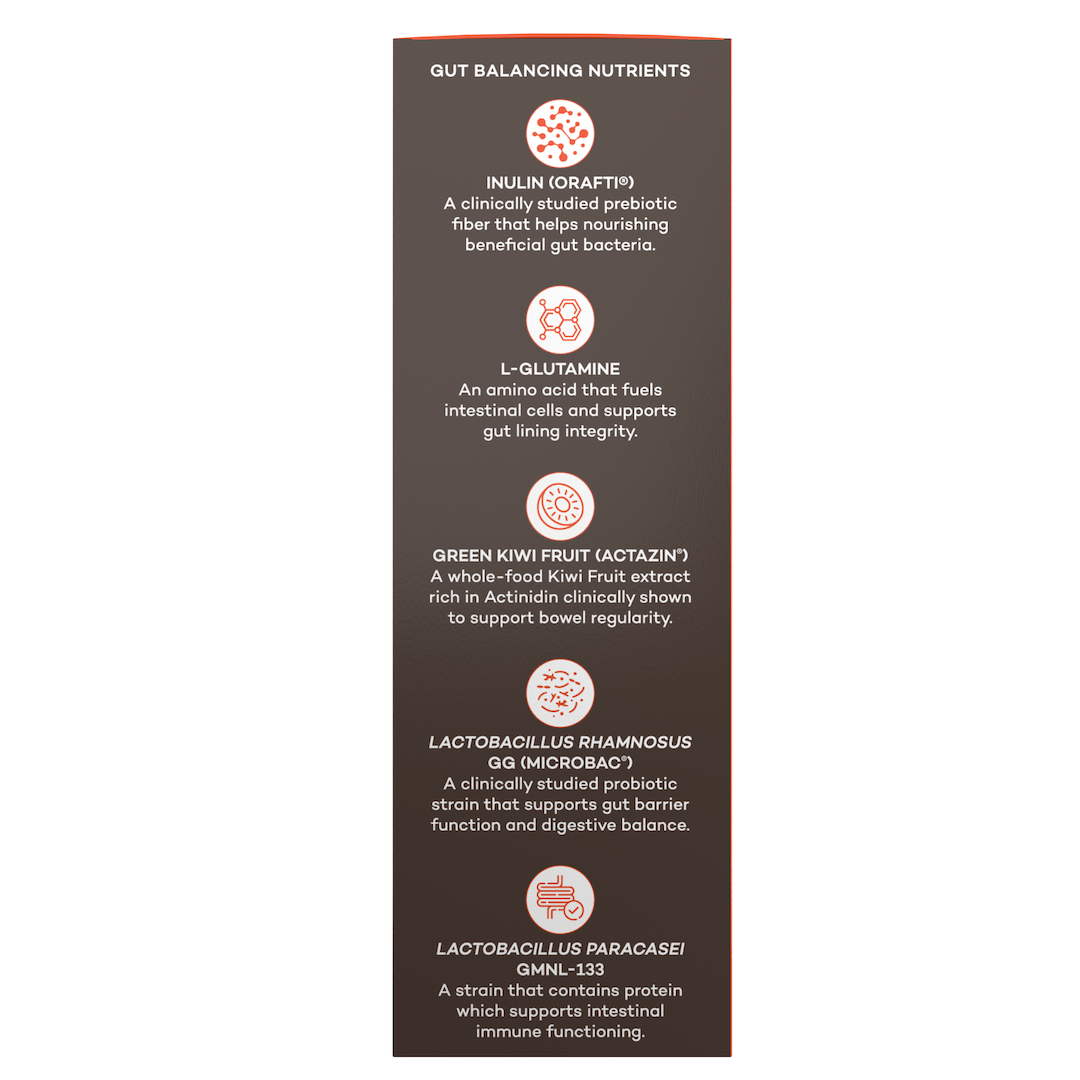 Gut Balance | Leaky Gut & Microbial Balance | For Seniors | 15 Sachets