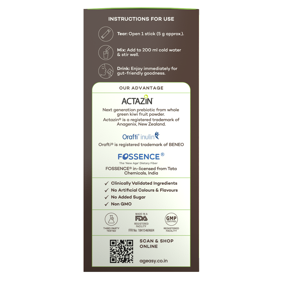 Consti Calm | Constipation Relief & Digestive Comfort | For Seniors | 20 Sachets